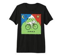 Camiseta para el día de la Bicicleta 1943 LSD Acid Hofmann Trip Camiseta Premium