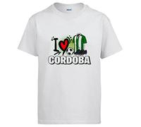 Camiseta para Enamorado de su Equipo de fútbol del Córdoba - Blanco, M