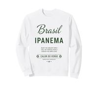 Camiseta para fanáticos del fútbol 2026 Brasil Ipanema Calor Do Verao Sudadera