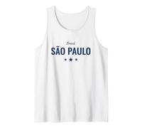 Camiseta para fanáticos del fútbol 2026 Brasil Sao Paulo Stars Camiseta sin Mangas