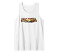 Camiseta para fanáticos del fútbol 2026 Ghana Go Black Stars Camiseta sin Mangas