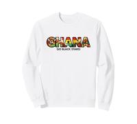 Camiseta para fanáticos del fútbol 2026 Ghana Go Black Stars Sudadera