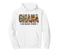 Camiseta para fanáticos del fútbol 2026 Ghana Go Black Stars Supporter Sudadera con Capucha