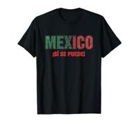 Camiseta para fanáticos del fútbol 2026 México Si Se Puede Camiseta