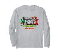 Camiseta para fanáticos del fútbol 2026 Mexico Si Se Puede Supporters Manga Larga