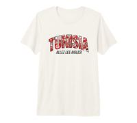Camiseta para fanáticos del fútbol de Túnez 2026 Allez Les Aigles Camiseta Premium