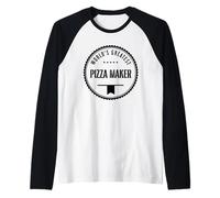 Camiseta para hacer pizza más grande del mundo para fabricantes de pizza Camiseta Manga Raglan