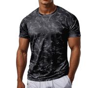 Camiseta para hombre Camiseta Hombre Camisetas Elegante Camiseta Hombre Camisetas para el tiempo libre, Diseño Hip-Hop, Ajuste cómodo para Primavera Verano Perfecto Interiores y Actividades al Aire