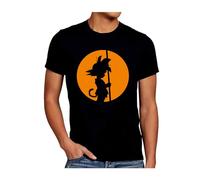 Camiseta para Hombre con Diseño de Anime - Camiseta con estampación Digital Directa 100% algodón - Camiseta Friki Hombre - Camisetas Anime Manga Corta