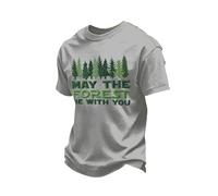 Camiseta para hombre con estampado de letras divertidas, camiseta de hip hop, ropa de calle, verano, manga corta, parte superior, moderna, informal, con cuello redondo, transpirable, de secado rápido