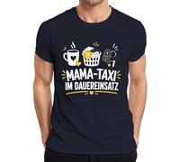 Camiseta para hombre con taxi de uso continuo, para hombre, azul marino, 3XL