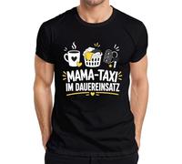 Camiseta para hombre con taxi de uso continuo, para hombre, Negro , 3XL