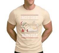 Camiseta para hombre con texto en alemán "Die Dinos" | Not The Santa! | Ugly Christmas Christmas, naturaleza, L