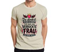 Camiseta para hombre con texto en alemán «Ich Habe eine loca», naturaleza