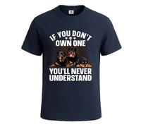 Camiseta para hombre con texto en inglés "If You Don't Own One You'll Never Party", Camiseta azul marino, 4XL