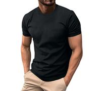 Camiseta para hombre de algodón de malla, cuello redondo, camiseta de verano, manga corta, bolsillo en el pecho, camiseta de manga corta, fibra de bambú, camiseta de secado rápido, camiseta funcional