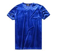 Camiseta para hombre de cuello redondo de terciopelo, camiseta de terciopelo para hombre, verano, moderna, monocolor, brillante, camisa de verano elegante, camisa de verano sencilla, camisa informal