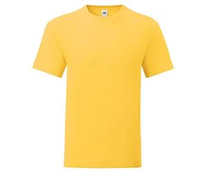 Camiseta para hombre de Fruit of the Loom, Girasol amarillo, L