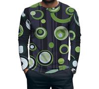 Camiseta para Hombre de Pesca de lubina con Estampado 3D Estampado Vintage de Bosque Camiseta de Manga Larga con Camuflaje Camiseta Casual Suelta