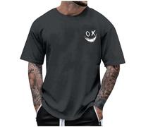 Camiseta para hombre de tallas grandes, camiseta de verano con estampado especial de mueca, camiseta informal de manga corta, camiseta de gran tamaño Y2k, jersey de corte regular, camiseta italiana,