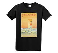 Camiseta para hombre divertida Stalker rusa Sci-FI Cult Movie Andrei Tarkovsky Art Graphic Tee Camisetas para hombre adulto, Negro , L
