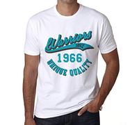 Camiseta para Hombre Guerreros Desde 1966 - Warriors Since 1966 - Regalo Diseño Gráfico 60 Años Cumpleaños Aniversario Moda Año 1966 Blanco M