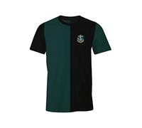 Camiseta para Hombre Harry Potter Slytherin Tournament algodón Verde Negro