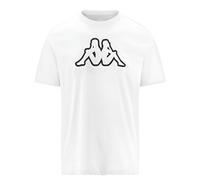 Camiseta para hombre KAPPA manga corta 100 % algodón camiseta delgada media m...