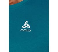 Camiseta para Hombre Odlo de Cuello Redondo, Tallas S a S, Hombre, Camiseta, 594172, Deep Lagoon, Small