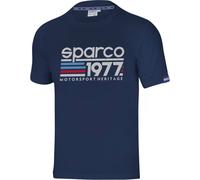 Camiseta para hombre Sparco 1977 azul marino - talla XXL