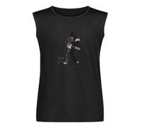Camiseta para hombre y mujer Adriano Celentano Movie Svalutation Serie Vest Tank Camiseta para hombre, color negro, unisex, sin mangas, Negro , XL