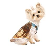 Camiseta para mascotas, sin mangas, con estampado de camello y arena del desierto, para cachorros pequeños, gatitos, uso en interiores y exteriores