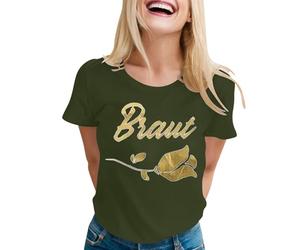 Camiseta para mujer, camiseta de despedida de soltero, camiseta divertida con estampado de letras, top ajustado, parte superior con cuello redondo, manga corta, camiseta de ocio, transpirable