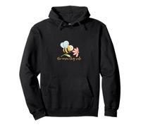 Camiseta para Mujer con diseño de Abeja The Reason They Smile Sudadera con Capucha