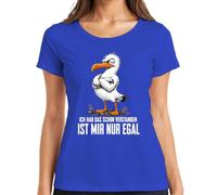 Camiseta para mujer con texto en alemán "Ich hab das Schon entenden ist Mir