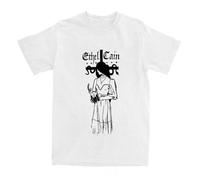 Camiseta para Mujer Y Hombre con Estampado De Singer Fans Album Ethel Merch Cain Tour Oversize Cuello Redondo Manga Corta Algodón Unisex-White||l