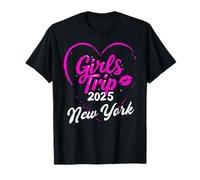Camiseta para niñas de Viaje a Nueva York 2025 para Mujer, escuadrón de cumpleaños de Fin de Semana Camiseta