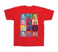 Camiseta para niños con licencia oficial de Paddington Bear 100% algodón, diseño clásico de Warhol, estampado en la parte delantera, disponible en edades 1-2, 3-4, 5-6, 7-8 y 9-10.