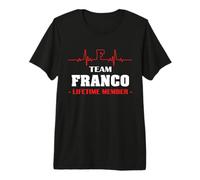 Camiseta para niños jóvenes de Team Franco, Miembro vitalicio, Familia, 5 Unidades Camiseta Premium