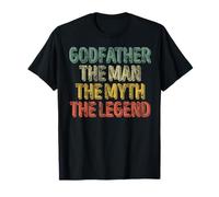 Camiseta para padrino The Man The Myth The Legend para el día del padre Camiseta