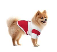 Camiseta para perro con estampado de bandera de Groenlandia, camisas para perros pequeños, ropa para mascotas para perros y gatos, perfecta para verano, Pascua, 4 de julio