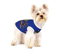 Camiseta para perro con estampado de la bandera del estado de Pensilvania, chaleco para razas pequeñas como chihuahuas, yorkies y cachorros