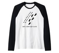 Camiseta para Perro con Texto en inglés You'Ll Never Walk Alone. Camiseta Manga Raglan
