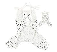 Camiseta para perros, camisa para perros para raza pequeña | Ropa para mascotas para, falda con arnés de cachorro para razas medianas bulldog francés bichon verano primaveral