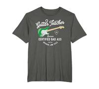 Camiseta para profesor de guitarra, título de trabajo Bad Ass Camiseta
