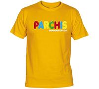 Camiseta Parchís Adulto/niño ochenteras 80´s Retro… (3XL, Amarillo)