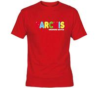 Camiseta Parchís Adulto/niño ochenteras 80´s Retro… (M, Rojo)