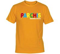 Camiseta Parchís Adulto/niño ochenteras 80´s Retro… (S, Melocotón)