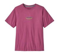 Patagonia - Camisetas - M's '95 Oval Logo T-Shirt Faded Magenta - Talla L - Púrpura Púrpura L