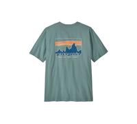 Patagonia - Camisetas - M's '73 Skyline T-Shirt Blue Sage - Talla M - Azul Azul M
